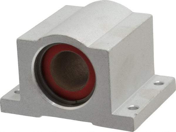 Pacific Bearing - 3/4" ID, 2-3/4" OAW x 2.063" OAL x 1-3/4" OAH Closed Single Pillow Block - 2-1/16 Inch Overall Length x 1-3/4 Inch Overall Height x 2-3/4 Inch Width, - All Tool & Supply