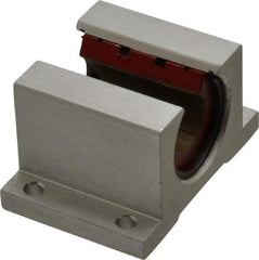 Pacific Bearing - 5/8" ID, 2-1/2" OAW x 1.938" OAL x 1-5/8" OAH Open Single Pillow Block - 1-15/16 Inch Overall Length x 1-5/8 Inch Overall Height x 2-1/2 Inch Width, - All Tool & Supply