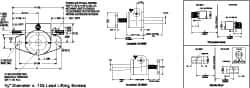 Duff-Norton - 1/2 Ton Capacity, 12" Lift Height, Inverted Mechanical Screw Actuator - Top Plate - All Tool & Supply