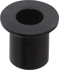 Poly Hi Solidur - 1/4" Inside x 3/8" Outside Diam, Nylon Sleeve Bearing - 0.56" Outside Diam, 0.047" Flange Thickness, 3/8" OAL - All Tool & Supply