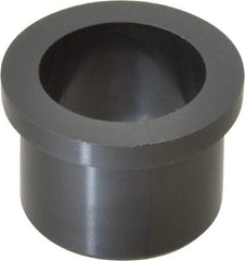 Poly Hi Solidur - 1" Inside x 1-1/4" Outside Diam, Nylon Sleeve Bearing - 1-1/2" Outside Diam, 3/16" Flange Thickness, 1" OAL - All Tool & Supply