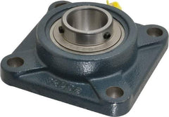 Value Collection - 108mm OAL4-Bolt Metric Flange - 4300 Lb Dyn Cap, Cast Iron - All Tool & Supply