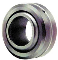 Made in USA - 1/2" Bore Diam, 11,200 Lb Dynamic Capacity, 1/2" Wide, Ball-Joint Spherical Plain Bearing - 1" OD - All Tool & Supply