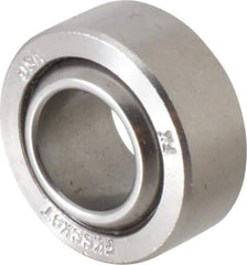 Made in USA - 1/2" Bore Diam, 17,900 Lb Dynamic Capacity, 1/2" Wide, Ball-Joint Spherical Plain Bearing - 1" OD - All Tool & Supply