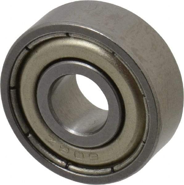 Tritan - 6mm Bore Diam, 17mm OD, Double Shield Deep Groove Radial Ball Bearing - 6mm Wide, 1 Row, Round Bore, 190 Lb Static Capacity, 510 Lb Dynamic Capacity - All Tool & Supply