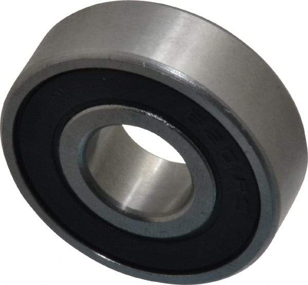 Tritan - 12mm Bore Diam, 32mm OD, Double Seal Deep Groove Radial Ball Bearing - 10mm Wide, 1 Row, Round Bore, 690 Lb Static Capacity, 1,530 Lb Dynamic Capacity - All Tool & Supply