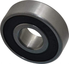 Tritan - 12mm Bore Diam, 32mm OD, Double Seal Deep Groove Radial Ball Bearing - 10mm Wide, 1 Row, Round Bore, 690 Lb Static Capacity, 1,530 Lb Dynamic Capacity - All Tool & Supply