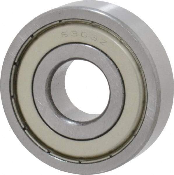 Tritan - 17mm Bore Diam, 47mm OD, Double Shield Deep Groove Radial Ball Bearing - 14mm Wide, 1 Row, Round Bore, 1,470 Lb Static Capacity, 3,060 Lb Dynamic Capacity - All Tool & Supply