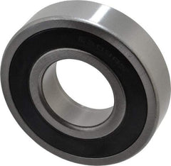 Tritan - 45mm Bore Diam, 100mm OD, Double Seal Deep Groove Radial Ball Bearing - 25mm Wide, 1 Row, Round Bore, 7,200 Lb Static Capacity, 11,900 Lb Dynamic Capacity - All Tool & Supply