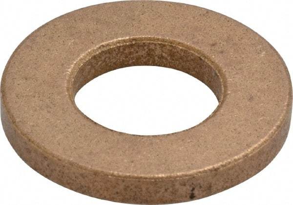 Boston Gear - 0.51" Inside x 1" Outside Diam, 1/8" Thick, Bronze SAE-841 Thrust Bearing - All Tool & Supply