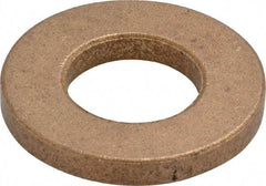 Boston Gear - 0.51" Inside x 1" Outside Diam, 1/8" Thick, Bronze SAE-841 Thrust Bearing - All Tool & Supply