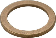 Boston Gear - 1.253" Inside x 1-11/16" Outside Diam, 1/8" Thick, Bronze SAE-841 Thrust Bearing - All Tool & Supply