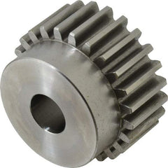 Browning - 10 Pitch, 2.4" Pitch Diam, 24 Tooth Spur Gear - 3/4" Bore Diam, 2-7/64" Hub Diam, Steel - All Tool & Supply