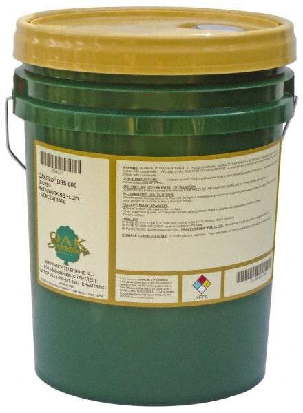 Oak Signature - Oakflo DSS 800, 5 Gal Pail Cutting & Grinding Fluid - Semisynthetic - All Tool & Supply