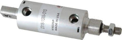 ARO/Ingersoll-Rand - 1" Stroke x 1-1/8" Bore Double Acting Air Cylinder - 1/8 Port, 3/8-16 Rod Thread - All Tool & Supply