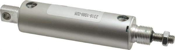 ARO/Ingersoll-Rand - 2-5/8" Stroke x 1-1/8" Bore Double Acting Air Cylinder - 1/8 Port, 3/8-16 Rod Thread - All Tool & Supply