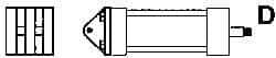 ARO/Ingersoll-Rand - Air Cylinder MP1 Fixed Clevis Mount Kit - For 3-1/4" Air Cylinders, Use with Provenair Series - All Tool & Supply