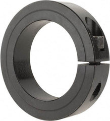 Climax Metal Products - 2-1/2" Bore, Steel, One Piece Clamp Collar - 3-3/4" Outside Diam, 7/8" Wide - All Tool & Supply