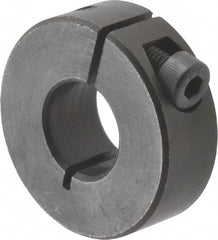 Climax Metal Products - 13mm Bore, Steel, One Piece Clamp Collar - 1-1/4" Outside Diam - All Tool & Supply