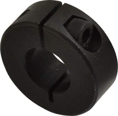 Climax Metal Products - 16mm Bore, Steel, One Piece Clamp Collar - 1-3/8" Outside Diam - All Tool & Supply