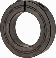 Climax Metal Products - 48mm Bore, Steel, One Piece Clamp Collar - 3-1/8" Outside Diam - All Tool & Supply