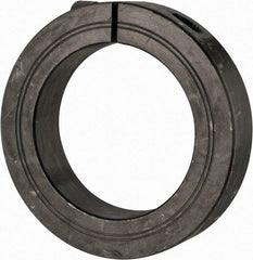 Climax Metal Products - 60mm Bore, Steel, One Piece Clamp Collar - 3-1/2" Outside Diam - All Tool & Supply