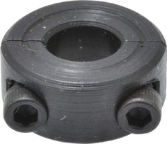 Climax Metal Products - 5/16" Bore, Steel, Two Piece Shaft Collar - 11/16" Outside Diam, 5/16" Wide - All Tool & Supply