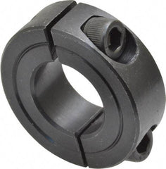 Climax Metal Products - 3/4" Bore, Steel, Two Piece Shaft Collar - 1-1/2" Outside Diam, 1/2" Wide - All Tool & Supply