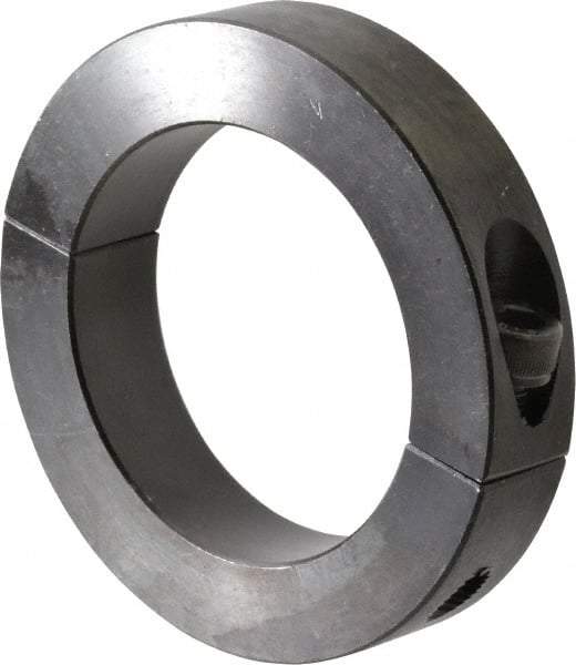 Climax Metal Products - 65mm Bore, Steel, Two Piece Shaft Collar - 3-3/4" Outside Diam - All Tool & Supply