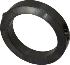 Climax Metal Products - 80mm Bore, Steel, Two Piece Shaft Collar - 4-1/4" Outside Diam - All Tool & Supply