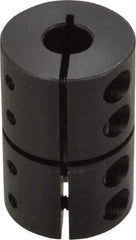 Climax Metal Products - 3/8" Inside x 1-1/16" Outside Diam, Rigid Coupling without Keyway - 1-5/8" Long - All Tool & Supply