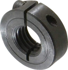 Climax Metal Products - 5/8-11 Thread, Steel, One Piece Threaded Shaft Collar - 1-5/16" Outside Diam, 7/16" Wide - All Tool & Supply