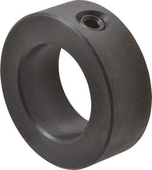 Climax Metal Products - 1-1/16" Bore, Steel, Set Screw Shaft Collar - 1-3/4" Outside Diam, 5/8" Wide - All Tool & Supply