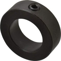 Climax Metal Products - 1-5/16" Bore, Steel, Set Screw Shaft Collar - 2-1/8" Outside Diam, 11/16" Wide - All Tool & Supply