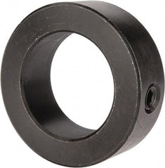 Climax Metal Products - 1-7/16" Bore, Steel, Set Screw Shaft Collar - 2-1/4" Outside Diam, 3/4" Wide - All Tool & Supply