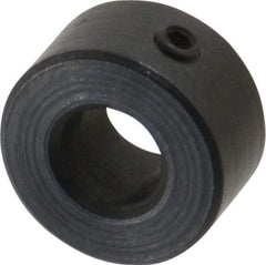 Climax Metal Products - 4mm Bore, Steel, Set Screw Shaft Collar - 3/8" Outside Diam - All Tool & Supply