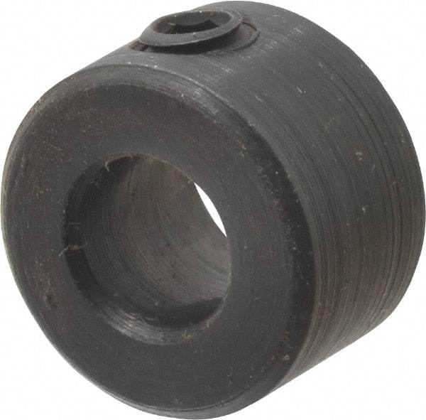 Climax Metal Products - 6mm Bore, Steel, Set Screw Shaft Collar - 1/2" Outside Diam - All Tool & Supply