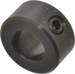 Climax Metal Products - 8mm Bore, Steel, Set Screw Shaft Collar - 5/8" Outside Diam - All Tool & Supply