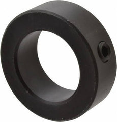 Climax Metal Products - 30mm Bore, Steel, Set Screw Shaft Collar - 1-7/8" Outside Diam - All Tool & Supply