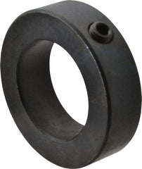 Climax Metal Products - 35mm Bore, Steel, Set Screw Shaft Collar - 2-1/4" Outside Diam - All Tool & Supply