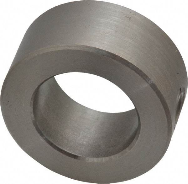 Climax Metal Products - 3/4" Bore, Stainless Steel, Set Screw Shaft Collar - 1-1/4" Outside Diam, 9/16" Wide - All Tool & Supply