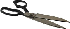 Wiss - 5" LOC, 10-3/8" OAL Bent Upholstery, Carpet, Drapery & Fabric Shears - Offset Handle, For Carpet, Drapery, Upholstery - All Tool & Supply