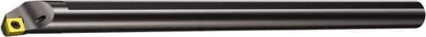 Sandvik Coromant - 23.6mm Min Bore Diam, 10" OAL, 3/4" Shank Diam, E-SCLC Indexable Boring Bar - CCMT 32.52 Insert, Screw Clamping Holding Method - All Tool & Supply