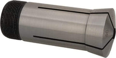 Interstate - 5/16 Inch 5C Square Collet - 3.28" Overall Length, 1.041-24 Internal Thread Size, Steel, 0.0039 Inch TIR - Exact Industrial Supply