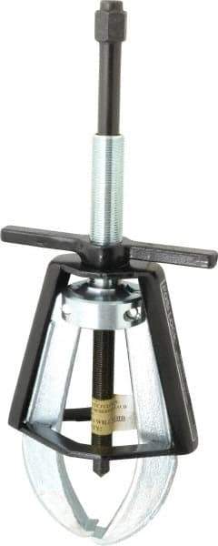 Posi Lock Puller - 12" Spread, 12 Ton Capacity, Puller - 8" Reach, 16-1/4" Long, For Bearings, Gears & Pulleys - All Tool & Supply