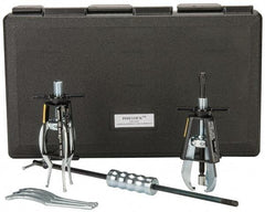 Posi Lock Puller - 5 Piece, 5 Ton Capacity, 1/2 to 5" Spread, Slide Hammer Set - 3 Jaws, 4" Reach - All Tool & Supply