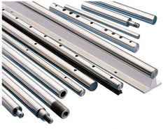 Thomson Industries - 1" Diam, 5' Long, Chrome Plated Steel Standard Round Linear Shafting - 60-65C Hardness, .7495/.7490 Tolerance - All Tool & Supply