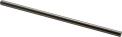 Thomson Industries - 1/4" Diam, 6" Long, Steel Standard Round Linear Shafting - 60-65C Hardness, .2495/.2490 Tolerance - All Tool & Supply