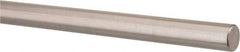 Thomson Industries - 1/4" Diam, 2' Long, Steel Standard Round Linear Shafting - 60-65C Hardness, .2495/.2490 Tolerance - All Tool & Supply