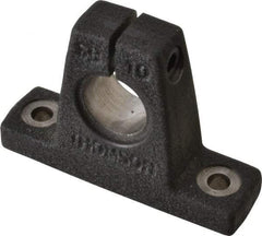 Thomson Industries - 5/8" Diam, Malleable Iron Alloy Shaft Support - Plain Shafting - All Tool & Supply